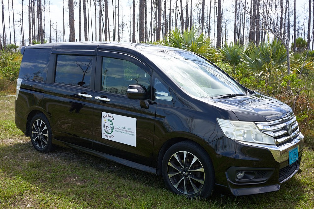 Bahamas Outdoors tour vehicle